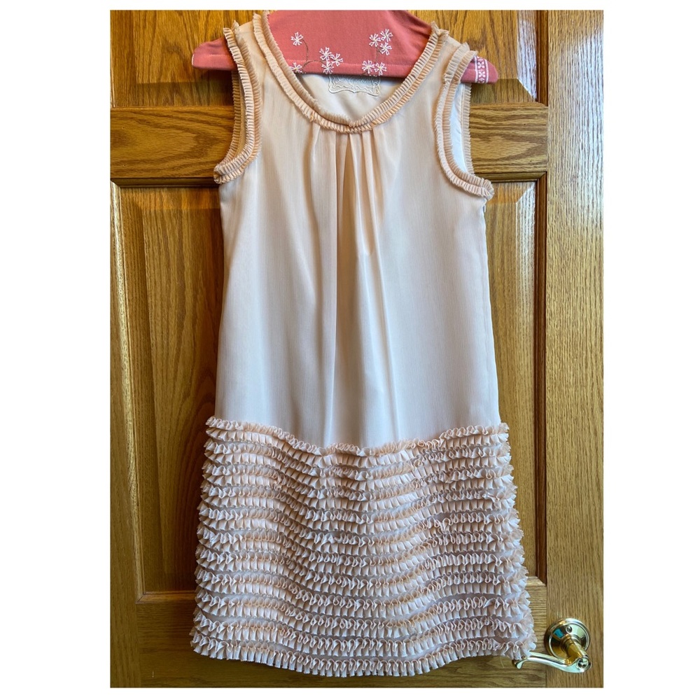 Peach Party Dress